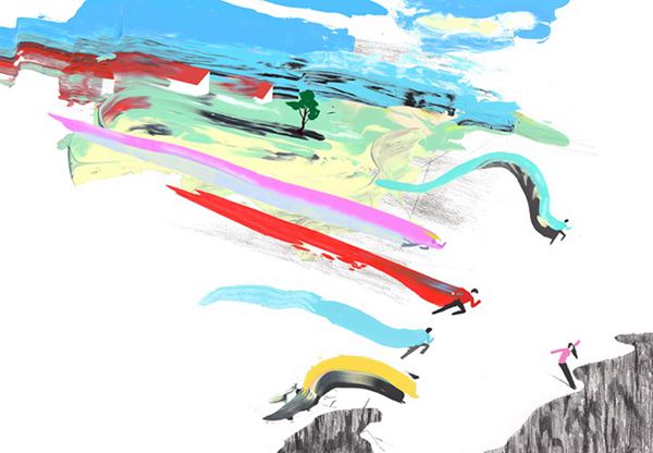 Jon Han 抽象艺术插画欣赏
