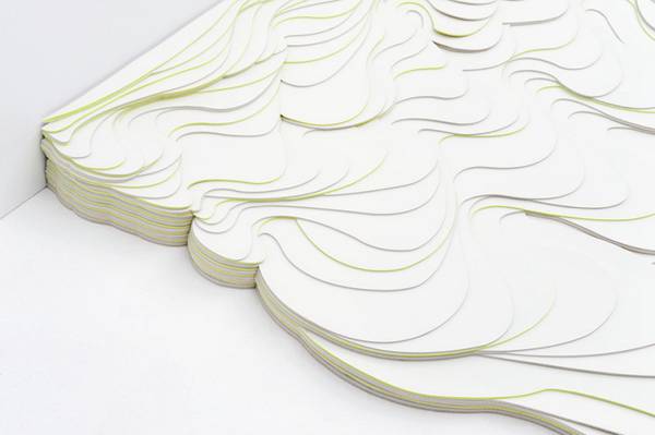 Maud Vantours 立体纸张雕塑设计欣赏