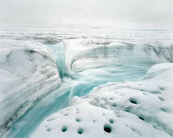 Olaf Otto Becker 白色的格陵兰岛景观