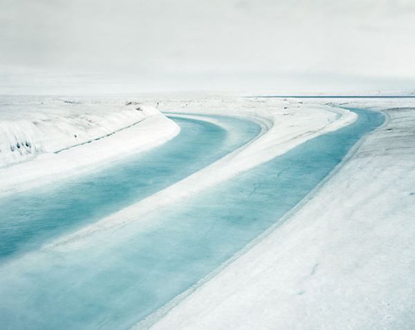 Olaf Otto Becker 白色的格陵兰岛景观