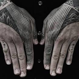 对称的创意纹身设计欣赏