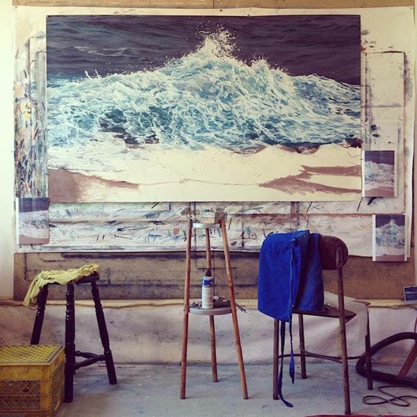 Zaria Forman 如真实般的海洋粉彩素描