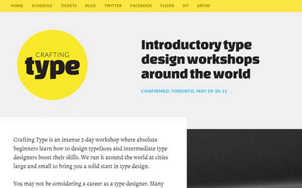 创意网站设计欣赏 更多黄色