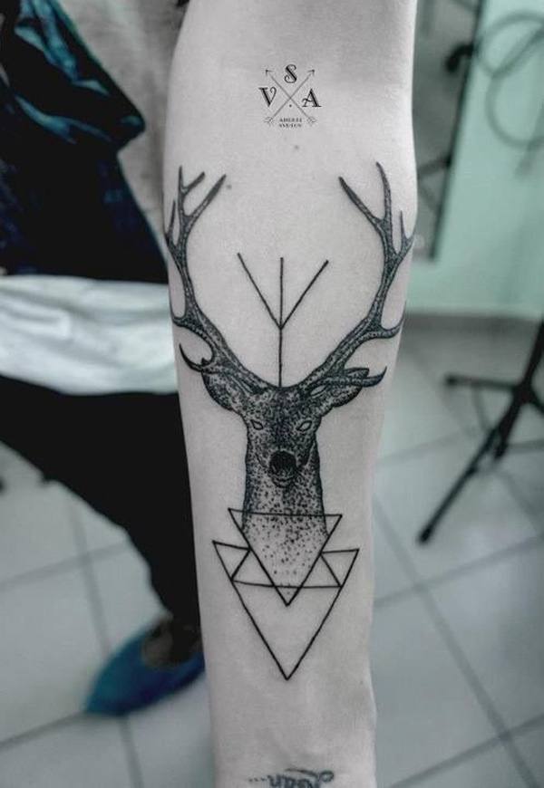 28-Deer-Tattoo-on-Forearm