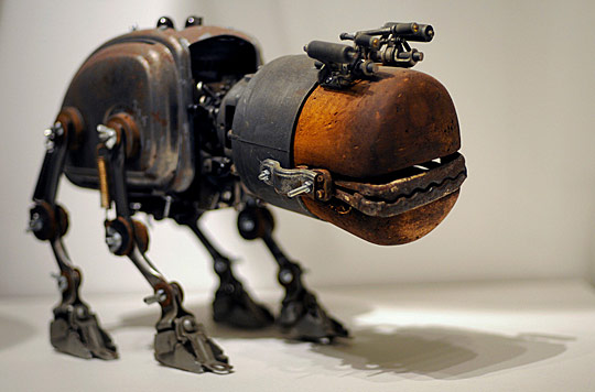 Steampunk Robot pet