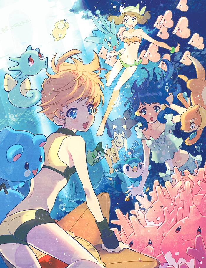 Pokemon:: Ocean Princesses by kissai