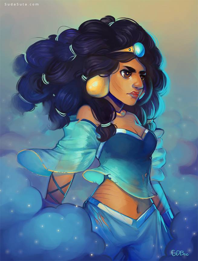 Battle Jasmine by GDBee