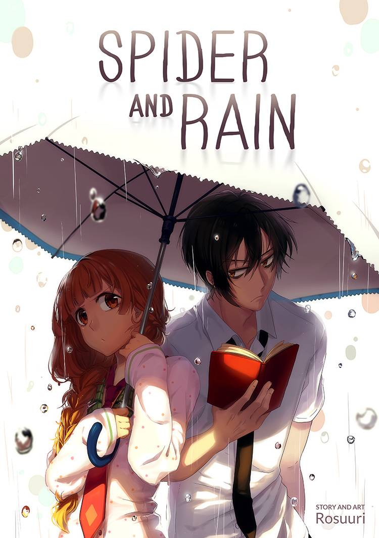 Spider and Rain (Manga Cover) by rosuuri