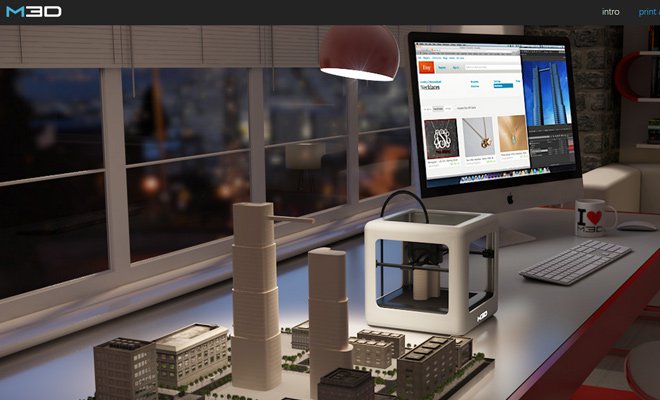 micro m3d 3d printer gadget website