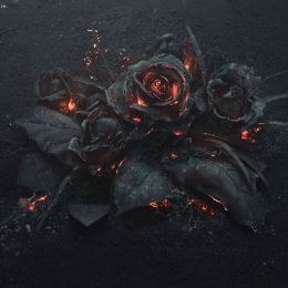 Ars Thanea 燃烧的玫瑰花束