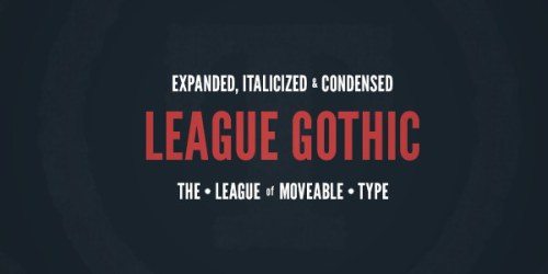 League-Gothic