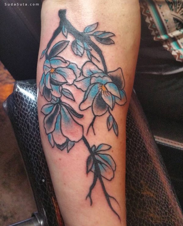 Magnolia Flower Tattoos (13)