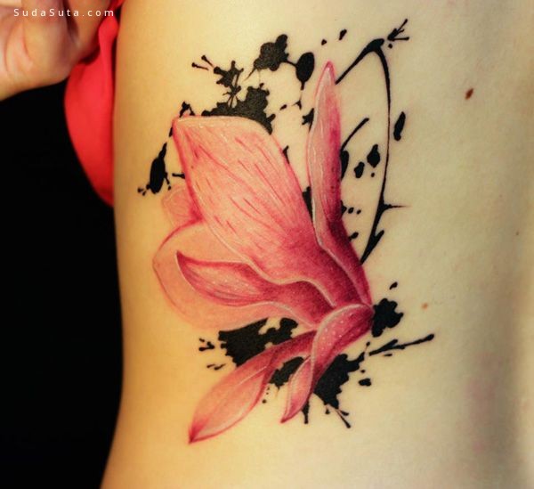 Magnolia Flower Tattoos (2)
