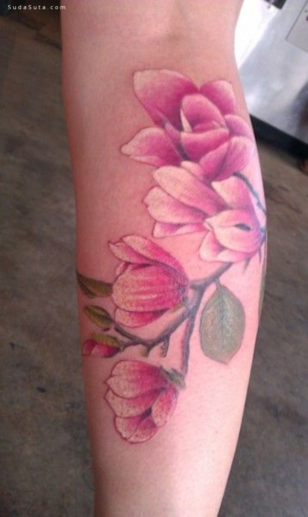 Magnolia Flower Tattoos (26)