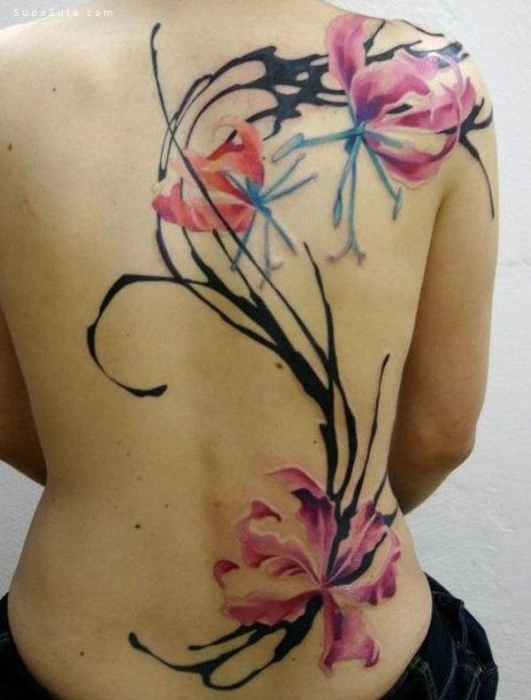 Magnolia Flower Tattoos (36)