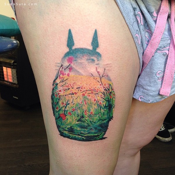 Totoro Tattoo (11)