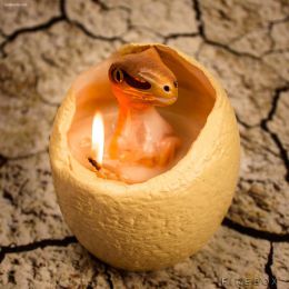 可爱的恐龙蛋蜡烛