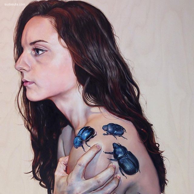 Katelyn Ledford 超现实主义绘画艺术欣赏