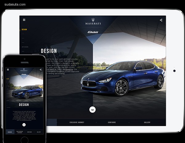 Maserati-Ghibli-Ipad-app-on-App-Design-Served