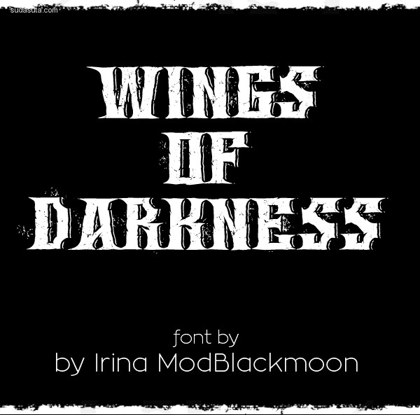 WingsofDarkness_free_font