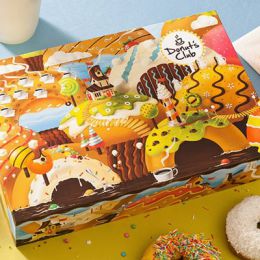 20个可爱创意的甜甜圈包装设计欣赏
