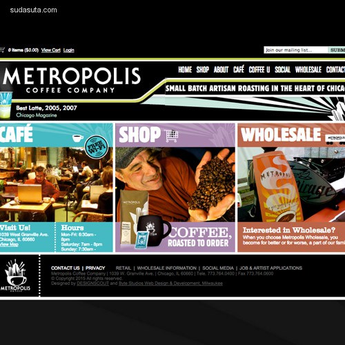 1-metropolis-coffee-website