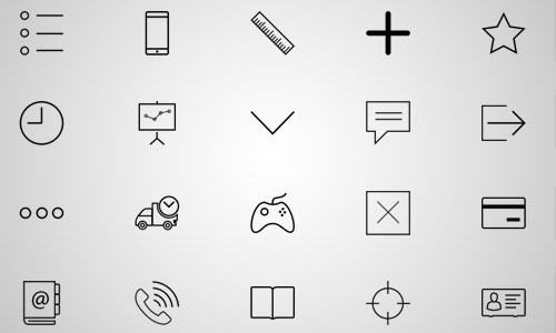 29-line-icons-set