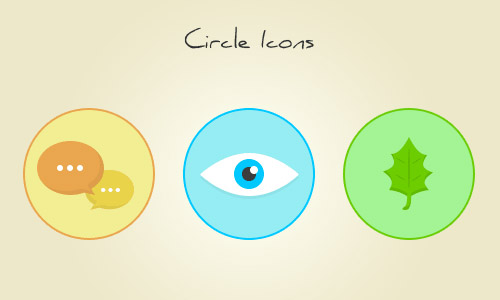 4-cricle-icons-free