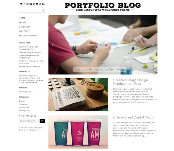 PortfolioBlogTheme
