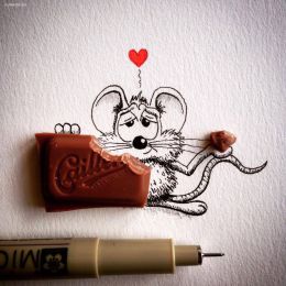 Loïc Apreda 关于宠物老鼠Rikiki的绘本故事