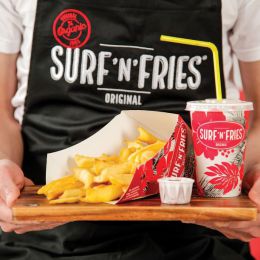 快餐品牌 Surf’n’fries 包装设计欣赏