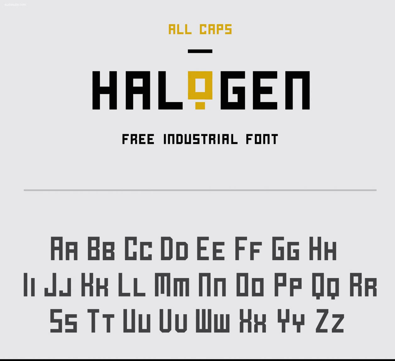 halogen-squared-edges-industrial-font