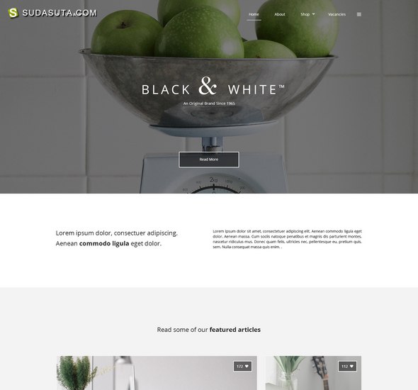 black-white-free-psd-web-template