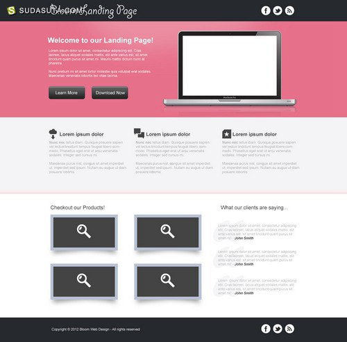 landing-page-template-layout