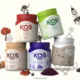 KOS 健康的美食 品牌设计欣赏