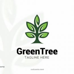 关于绿色 树的主题 LOGO 设计欣赏