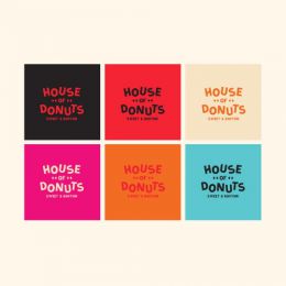House of Donuts 美食包装设计欣赏