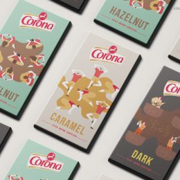 Corona 巧克力包装设计欣赏