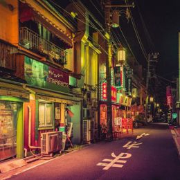 Anthony Presley 日本夜景 霓虹城市