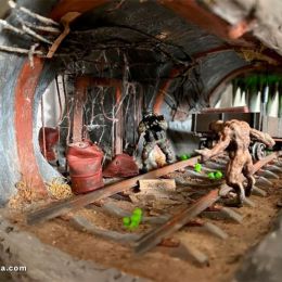 Dmitry Glukhovsky 恐怖隧道 微雕设计欣赏