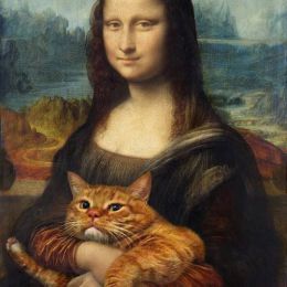 Svetlana Petrova 当猫咪遇到世界名画